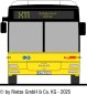 Preview: Rietze 65472-1 MAN NL BVG neutral, Linie X11, Wagen 1418