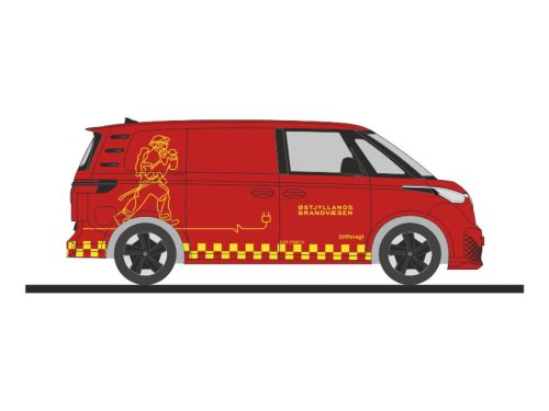 Rietze 51402 Volkswagen ID.Buzz Cargo Ostjyllands Brandvaesen (DK)