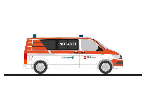 Rietze 53956 Volkswagen T6 Malteser Papenburg