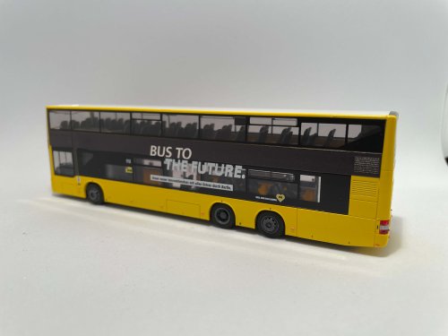 Preview: Rietze 67788N-2 MAN Lions City DL07 BVG Bus to the future, Wg. 3492, Linie M48