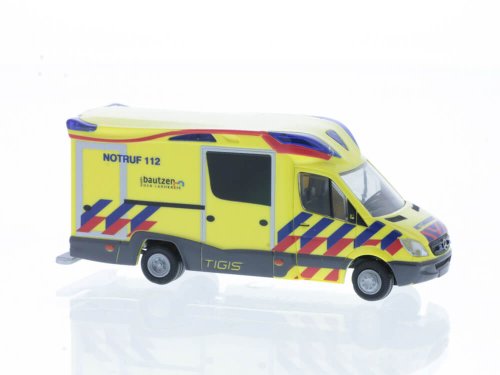 Rietze 68629 Mercedes-Benz Sprinter Ambulanz Mobile Tigis Ergo Rettungsdienst Bautzen bei Die-Modelle kaufen