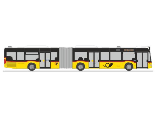 Rietze 68837 Mercedes-Benz Citaro G´11 Die Post (CH)