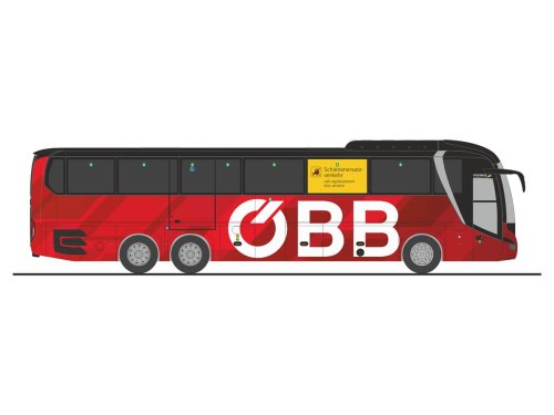 Rietze 74867 MAN Lion´s Coach L´17 ÖBB Postbus - Schienenersatzverkehr (AT)