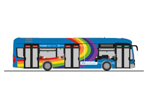 Rietze 75614 Mercedes-Benz eCitaro GöVB Göttingen