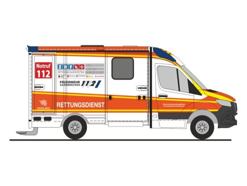 Rietze 76120 System Strobel RTW´18 ZRF- BF Saarbrücken