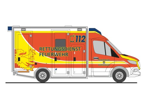 Rietze 76128 GSF RTW ´18 Rettungsdienst FW Dormagen