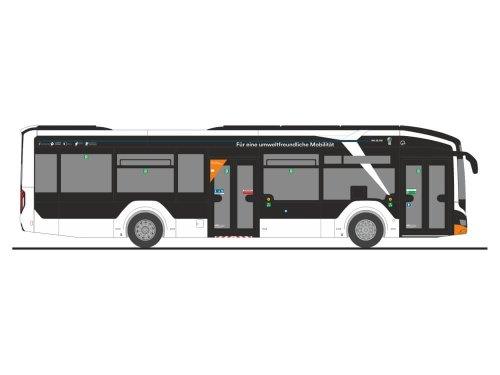 Rietze 76327 MAN Lion's City 12 E VVS Stuttgart