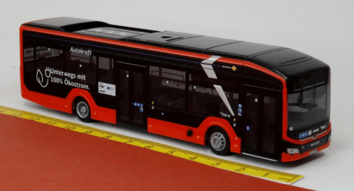 Rietze 76348-2 MAN Lion´s City 12 E Autokraft Kiel Wg, 592- Sondermodell