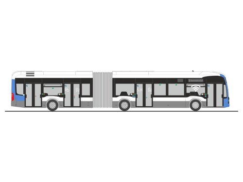 Rietze 77632 Mercedes-Benz eCitaro G SWU Ulm