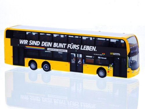 Rietze 78000 Alexander Dennis Enviro500 BVG - Bunt fürs Leben