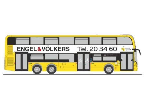 Rietze 78028 Alexander Dennis Enviro500 BVG - Engel & Völkers