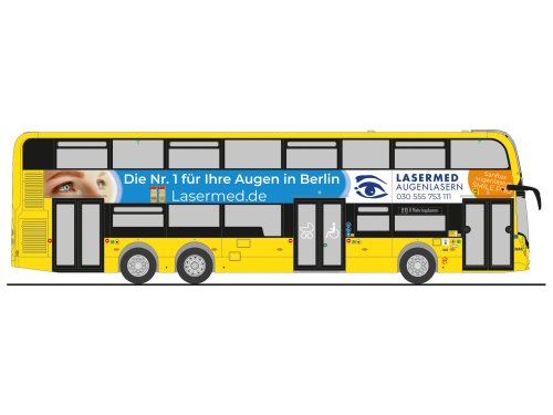 Rietze 78029 Alexander Dennis Enviro500 BVG - Lasermed