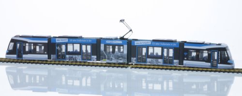 Rietze STRA01076 Siemens Avenio M SWU Ulm 125 Jahre Straßenbahn