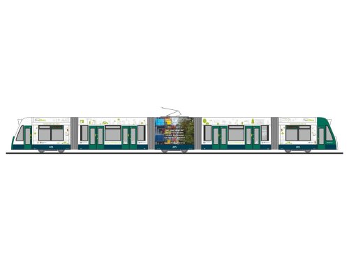 Rietze STRA01117 Siemens Combino 5tlg. ViP Potsdam - Pro Potsdam