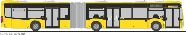 Rietze 69316-3 Mercedes-Benz Citaro C2G BVG Berlin, Linie X37 , Wagen 5415 bei Die-Modelle kaufen