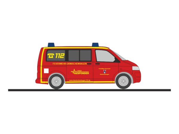 Rietze 53467 Volkswagen T5 ´10 FW Dänischenhagen