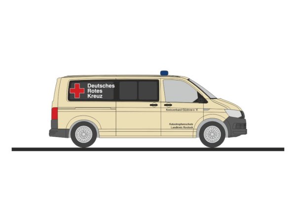 Rietze 53942 Volkswagen T6 DRK KV Güstrow