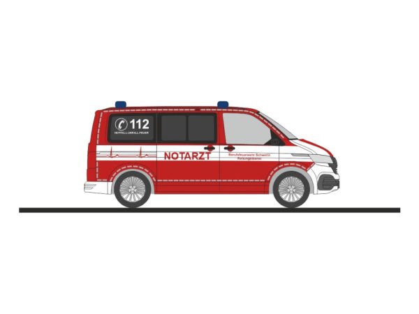 Rietze 53963 Volkswagen T6.1 Notarzt BF Schwerin