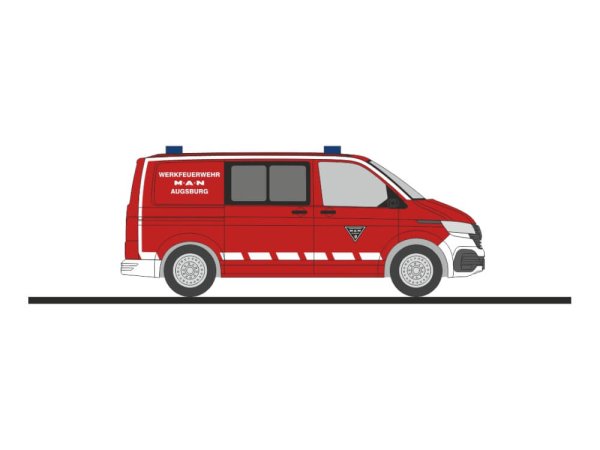 Rietze 53969 Volkswagen T6.1 Werkfeuerwehr MAN Augsburg