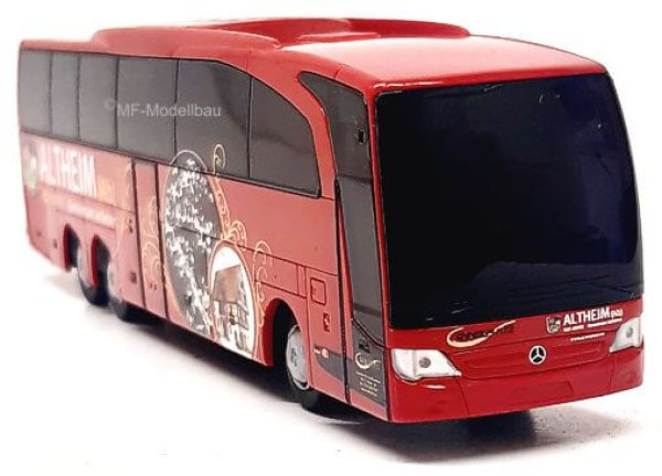 Rietze 66360 Mercedes Travego M Omnibus Pitz 800 Jahre Altheim - Sondermodell