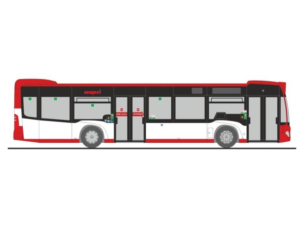 Rietze 69374 Mercedes-Benz Citaro ´12 Wupsi Leverkusen