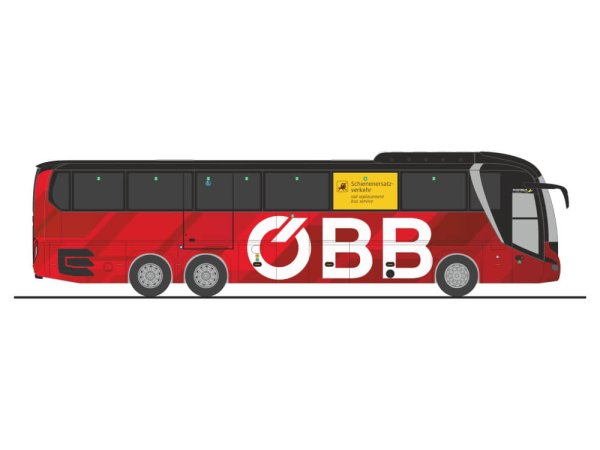Rietze 74867 MAN Lion´s Coach L´17 ÖBB Postbus - Schienenersatzverkehr (AT)