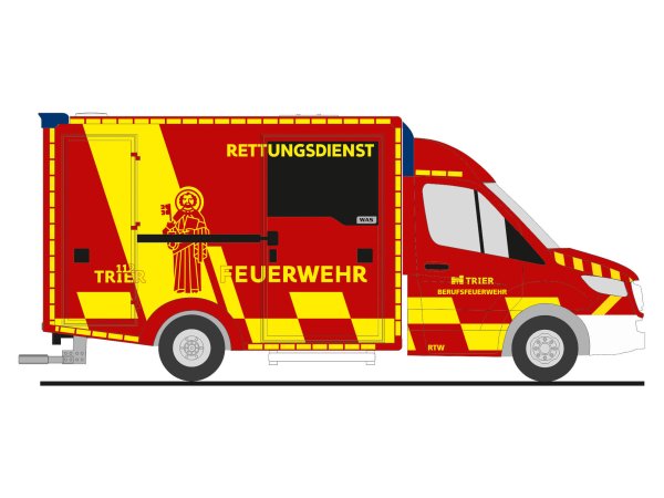 Rietze 76106 WAS Design-RTW ´18 Rettungsdienst BF Trier