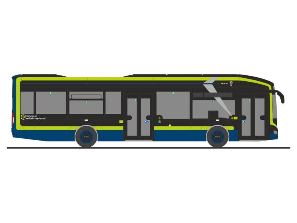 Rietze 76335 MAN Lion´s City 12 E MVV - Geldhauser
