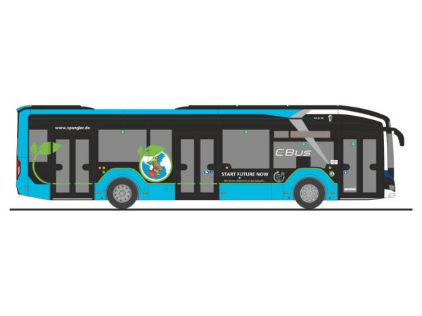 Rietze 76336 MAN Lion´s City 12 E Spangler Pöttmes