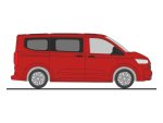 Rietze 11736 Volkswagen T7 Caravelle intensive red